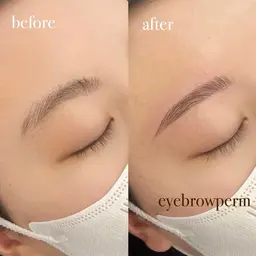【細眉さん薄眉さんに！】☀️アイブロウパーマ☁️