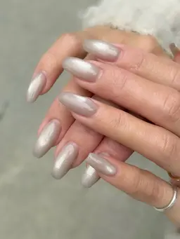 めちゃ特🔥美フォルム✨ハンド◇ワンカラー💅✨　¥2500 （マグネット・ミラーは+¥550）