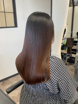 カット＋髪質改善縮毛矯正＋トリートメント