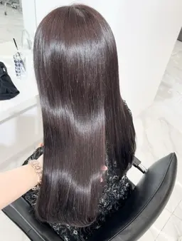 ［11.12月限定🎄］縮毛矯正ストレート＋2step艶トリートメント✨うねらないツヤツヤストレートヘアが続く！
