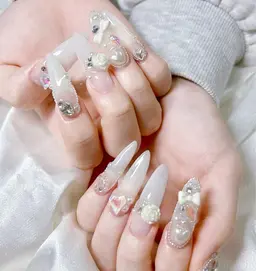 💅🌸(チップ長か出し10本)デザインネイル(オフなし)ご来店前に写真を送ってお願いいたします