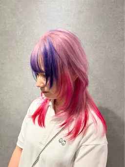 【＋デザイン】ケアブリーチ＋デザインカラー＋5STEPトリートメント