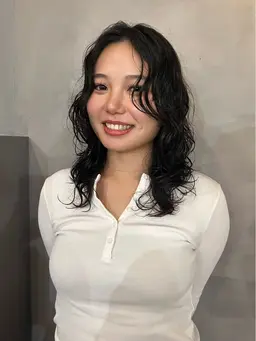 レイヤーorボブカット＋パーマ