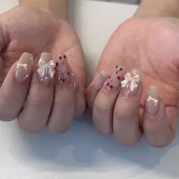 ✨️8日限定✨️お持ち込みデザイン🤍🍒※事前にイメージ画像をお送りください