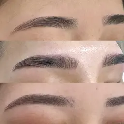 アイブロウワックス＋眉メイク