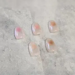 10/18限定【韓国っぽ透明感💗】【オフ込み】うるツヤ血色チークネイル💅札幌・西18丁目駅すぐ✨