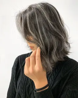 〔🇺🇸海外style🌿スペシャルハイライト!〕ブリーチハイライト&ワンカラー&ナノスチームトリートメント