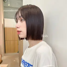 【🌙ボブ限定🌙】ぱつっとボブ＋艶トリートメント