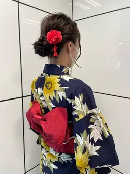 👘✨浴衣着付け➕ヘアセットプラン✨👘