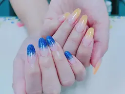 ラメグラデーション1色💅【自店オフ無料】