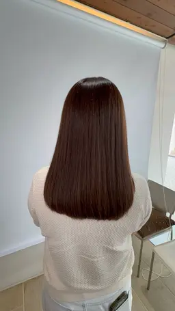 🌟9月限定🌟【1日で美髪に！】艶カラー+サブリミック酸熱トリートメント+シャンプーブロー