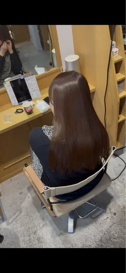 💎【通うたびに髪が整う】大人のための艶カラー×髪質改善