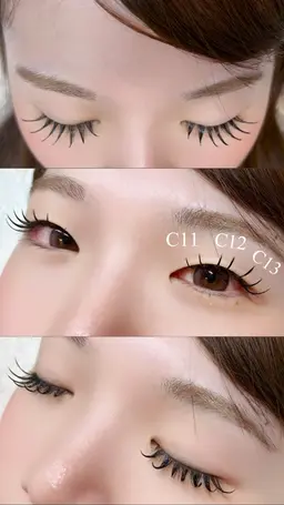 🎀マツエク　フラットラッシュ100~120本(コーティング付き)【100本保証】