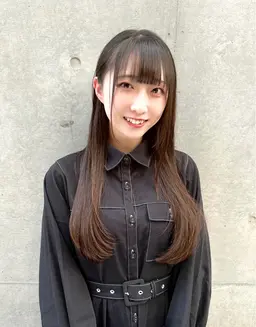 カット+前髪酸性ストレート