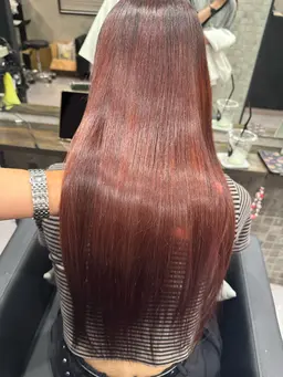 【大人気メニュー🖤✨】ワンカラー＋5stepトリートメント＋marbb