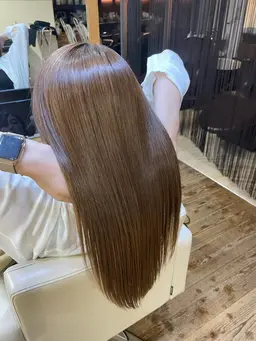 前髪縮毛矯正！！