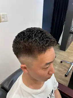 アイロンパーマ