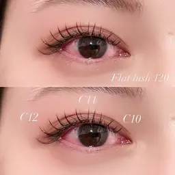 💞話題沸騰中💞【最高級フラットラッシュ使用】束感パリエク100本🤍