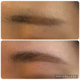 眉毛スタイリング＋眉メイクあり