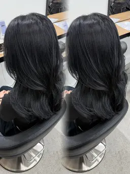 透明感カラー💗＋髪質改善超音波アイロントリートメント✨️