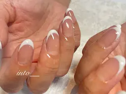 【定番上品♪】オフあり♡フレンチネイル