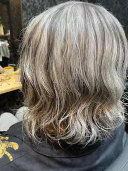 カット+デザインパーマ+トリートメント
