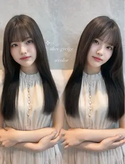 ⋆✦プレミアム美髪ケア⟡.·韓国風cut＋HITA髪質改善ストレート＋トリートメント🫧ྀི
