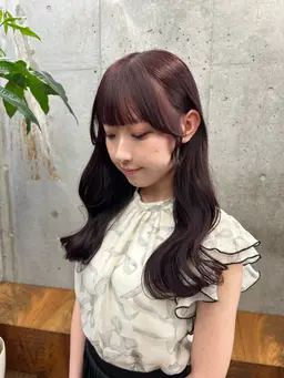 ♡🎀人気No.1🎀【ブリーチなしダブルケアカラー】➕小顔顔まわりカット✂︎➕ケアトリートメント♡