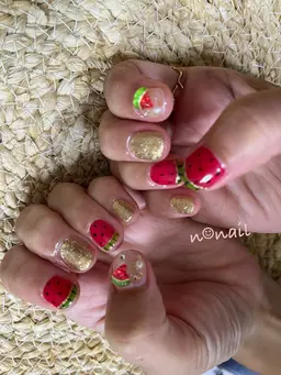 ハンドネイル持ち込みデザイン💅