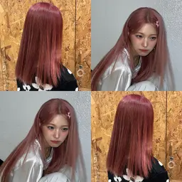 ダブルカラー🐾🐈‍⬛（ブリーチ1回のダブルカラー）