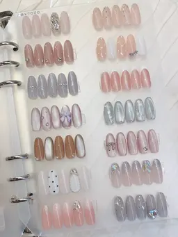 オフなし💅ワンホン韓国風ネイル🦋選べる定額デザイン