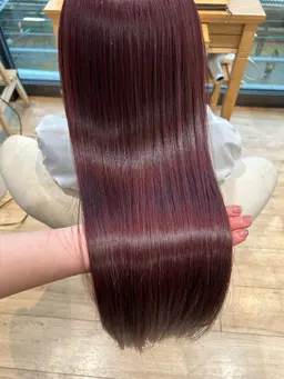 🎀期間限定クーポン🎀 巻ける地毛風ストレート+2stepトリートメント