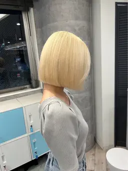 ❤️‍🔥11月限定❤️‍🔥切りっぱなしボブ＋シャンプー付き🧴