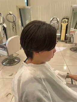 『メンズ限定』カット➕前髪まがる縮毛矯正