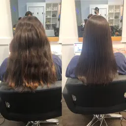 【12平日限定メニュー】髪質改善縮毛矯正＋オッジオットトリートメント