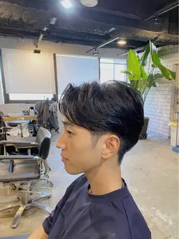 メンズカット＋ニュアンスパーマ　￥11000 ［栄/メンズパーマ/メンズカット］