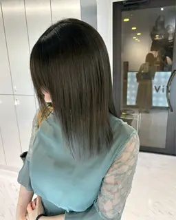 【1名様限定❤︎】今だけお得🉐白髪染めカラー＆超音波アイロン🩶+kinujo体験付き❤︎《ロング料金無し‼️》