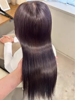 【透明感たっぷり🐰🎀】カット➕イルミナカラー➕2stepトリートメント🫧