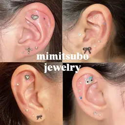mimitsubo jewelry (両耳12粒) 💟