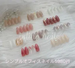 シンプル系定額【新規ジェルオフ無料】5980円～6500円