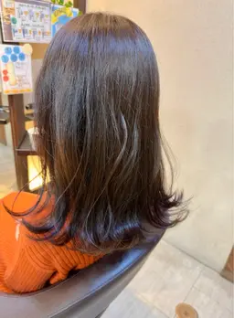 コテ巻き風うる艶パーマ🫧カット/リカールパーマ/TOKIOトリートメントのご新規様限定メニューになります!