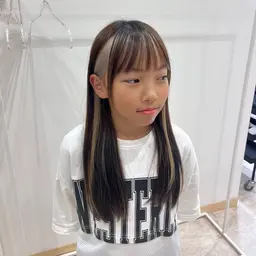 〚キッズカラー👧🏻〛ブリーチありインナーカラー✨