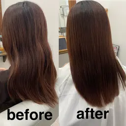 髪質改善ストレート