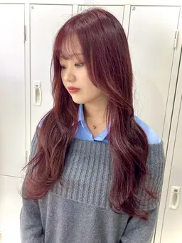 【ブリーチなし★】カット+sweepダブルカラー+2stepトリートメント