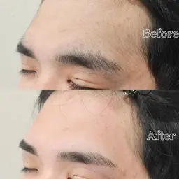 【美眉長持ち】似合わせスタイリング＋額ワックス脱毛