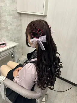 【ミニモ限定】ヘアセット☆推し活ヘア