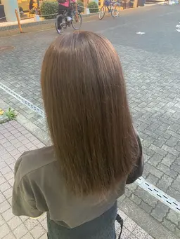 ❤️‍🔥ダブルカラー【ブリーチなし】➕4STEPトリートメント❤️‍🔥トリートメントで潤いを✨️#トリートメント