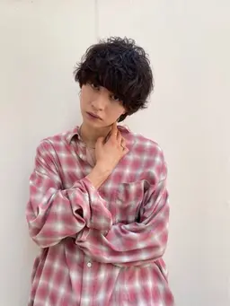 メンズクーポン カット + パーマ