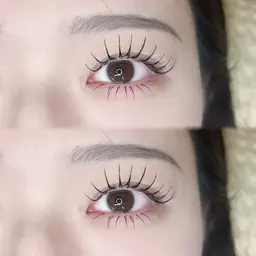 【中顔面短縮🩰🎶】下まつげエクステ20本🩶