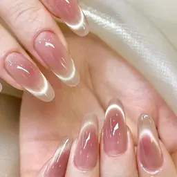 (オフ別料金)人気ワンホウチーク+マグネットフレンチ+ラインストーン